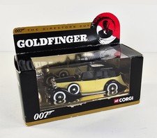 CORGI THE DIRECTORS CUT GOLDFINGER 007 ROLLS ROYCE III SEDANCE DEVILLE  CC06803