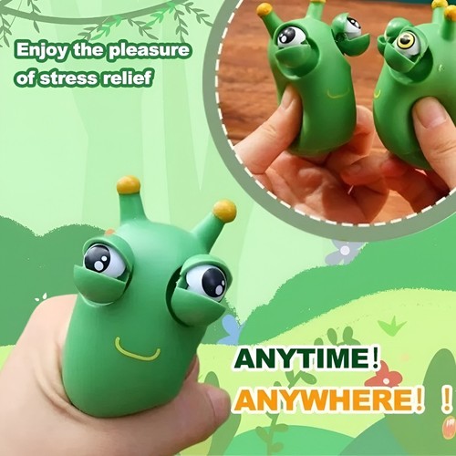 Green worm fidget - green,