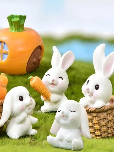 4pcs mini rabbit - rabbit, bunny