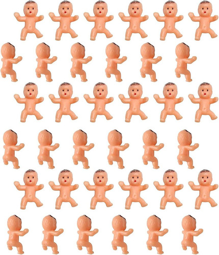 36pcs mini plastic babies - 36pcs,