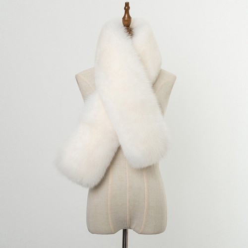 100 fox fur scarf cape - 100%,