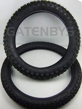 New 2.75-21 & 4.10 18 Front & Rear Road Legal Tyres For Honda MTX125 MTX200 MTX