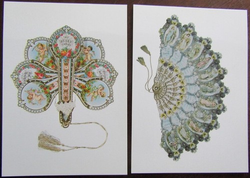 Victorian fan valentine - fan,