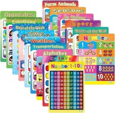 15 Pack Alphabet Poster