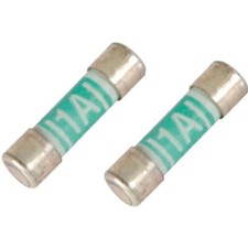 1 Amp Fuse BS646 Replacement For Toothbrush Bathroom Shaver Plug - Pack of 2 1+1
