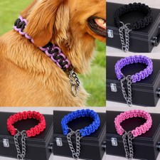 Pet Supplies Pet Collars Dog Collars Nylon Collars Woven Collars Strong Durable
