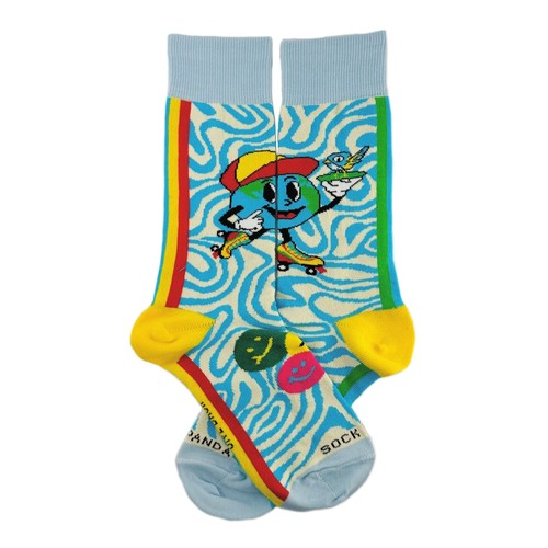 Roller skate earth socks from - roller,