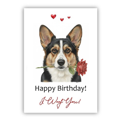 Cardigan welsh corgi - corgi, birthday