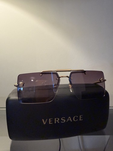 Versace rimless medusa - rimless,