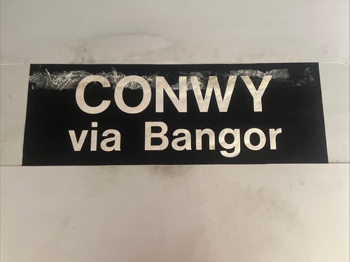 Conwy via bangor welsh - conwy,
