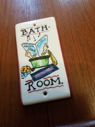 Vintage ceramic door - vintage,