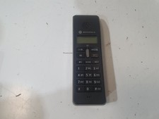 Motorola D211 Digital Cordless Phone Only Black DECT Backlit Screen Rechargeable