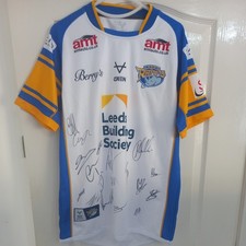 Leeds Rhinos 2024 Replica Principal Shirt With Signatures