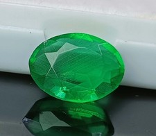 IGL 5.90 Ct Natural Green Emerald Oval Cut Loose Gemstone Certified Premium 5IST
