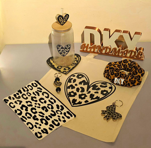 Dky handmade cow print craft - handmade,