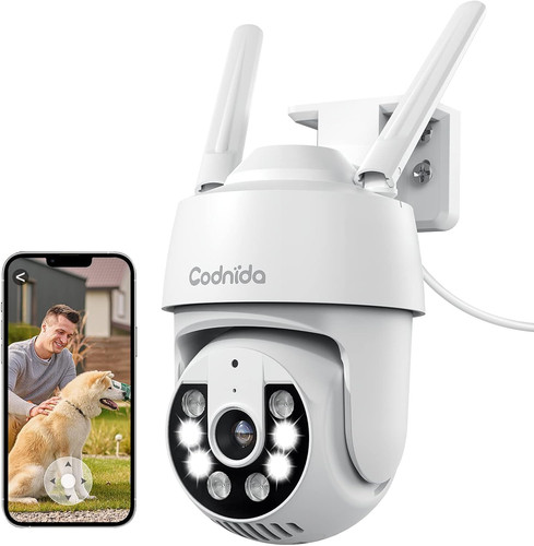 Outdoor security camera - 2k,
