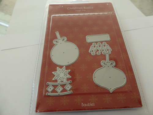 Christmas bauble dies - christmas,