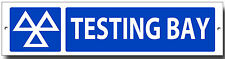 M.O.T TESTING BAY ENAMELLED