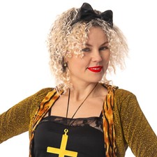 Perm Wig Madonna 80s fancy