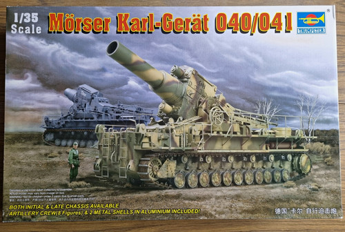 Trumpeter karl gerät - 1:35, karl-gerät