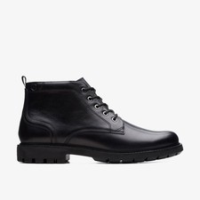 Clarks Mens Batcombe Mix Black