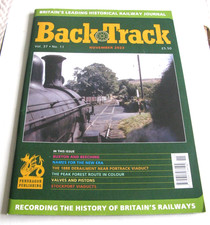 BACKTRACK - VOLUME 37 - :No. 11 NOVEMBER 2023