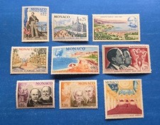 Monaco Stamps, Scott 631-638