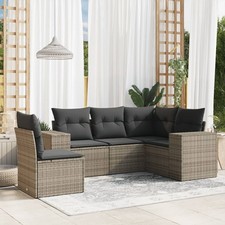 Garden Sofa Set Grey
