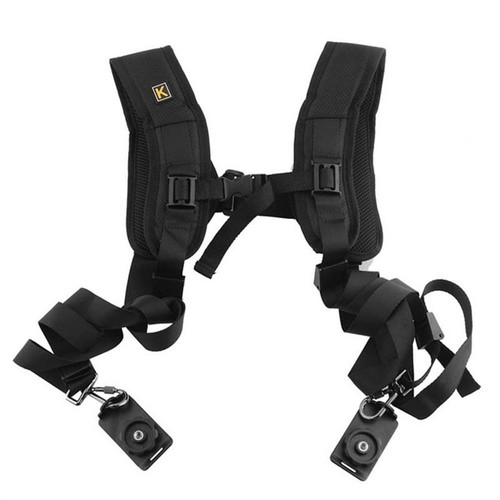 Camera strap double shoulder - strap,