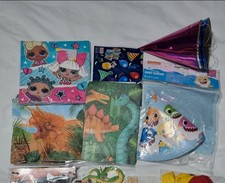 Kids party stuff - baby shark, LOL, dinosaur