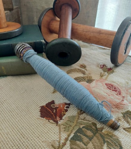 Vintage wooden yarn thread - vintage,