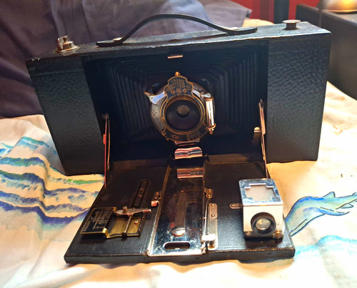 Kodak a folding brownie - kodak,