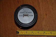Running Time Meter USA Model B Hours Bakelite type Vintage Steampunk Upcycle