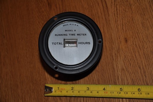 Running time meter - running,