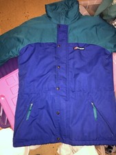 Rare Deadstock GB Berghaus Gemini Quilted Walking Jacket Medium 20”P2P Trango
