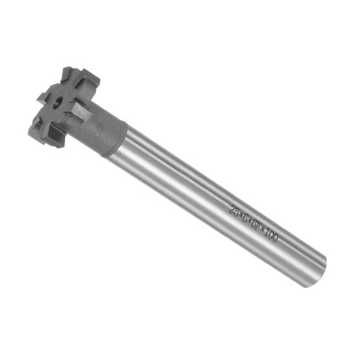 Slot milling cutter flutes - 6,
