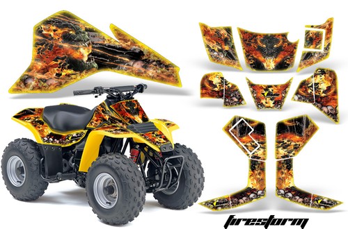 Atv graphic quad decals - atv,