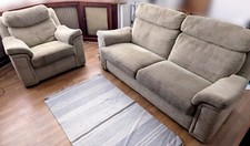 G Plan 3 seater sofa and single seater sofa