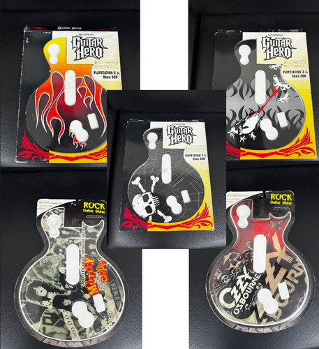 Guitar hero face plate - face,