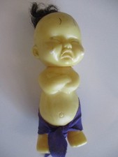VINTAGE DOLL FIGURE CRYING BOY 1960s
