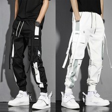 Men Cargo Pants Casual Trouser