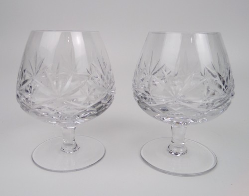 Cut crystal brandy balloon - cut,