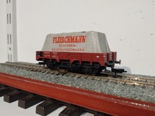 Fleischmann (HO) Track Cleaning Wagon Unboxed.