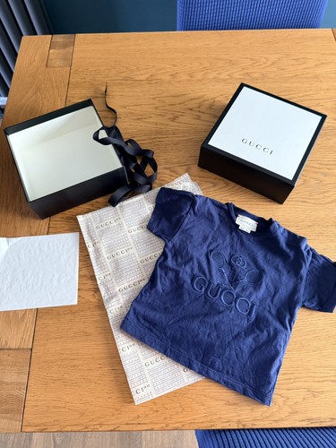 Gucci baby tennis blue top - baby,