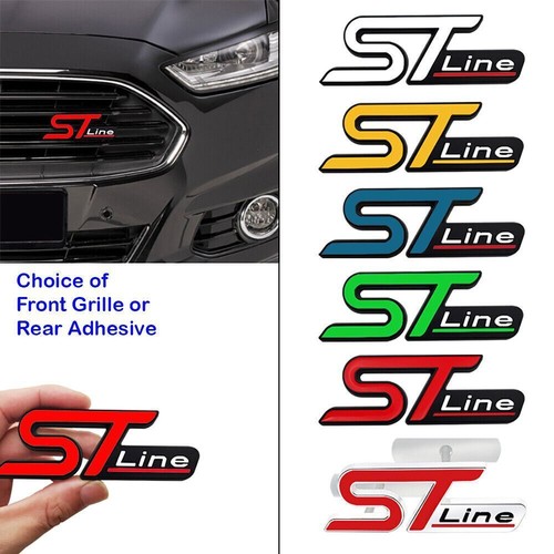 Line badge grille or boot - badge.,