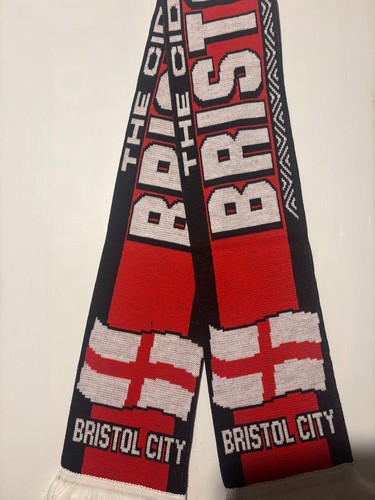Bristol city football scarf - bristol,