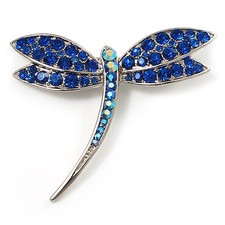Classic Navy Blue Swarovski