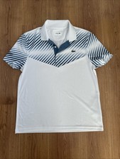 Lacoste Tennis Polo Shirt Size L ultra Dry Lightweight