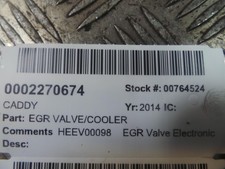 2014 VOLKSWAGEN CADDY 4 Door