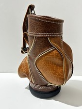 vintage faux leather mini golf